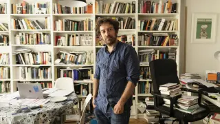 El escritor zaragozano Daniel Gascón, autor de ‘Un hipster en la España vacía’ (Random House Mondadori)
