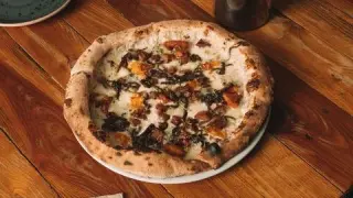 La pizza de Maria Lo y Vero que se puede degusta en Grosso Napolitano hasta el 19 de marzo.