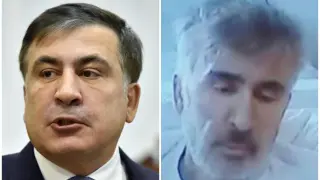 Imágenes del antes y el después de Mijail Saakashvili en las que se ve su deterioro físico