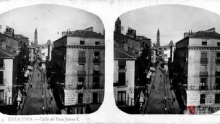 La calle de Don Jaime I, en una imagen perteneciente a la serie 'El turismo práctico', entre 1914 y 1922.
