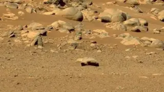 El helicóptero Ingenuity de la NASA en Marte.