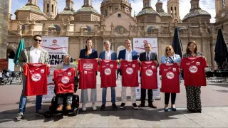 Presentación de la carrera 'Ponle freno' en Zaragoza