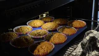 'Cupcake' de zanahoria y nueces, la versión mini de una tarta clásica