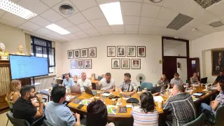 Imagen de una de las reuniones en las que han participado los investigadores que forman parte del proyecto ‘e-Food’.