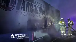 Los bomberos de la Diputación de Zaragoza han apagado el incendio