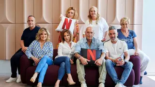 Varios de los colaboradores de 'Sálvame' que fichará Netflix.