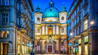 Iglesia de Peters en Petersplatz, Viena.