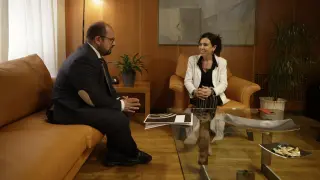 Marta Fernández y Alberto Izquierdo.