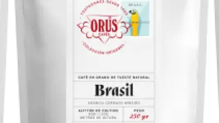 Envases de la ‘Colección Orígenes’ de Cafés Orús.
