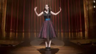 This image released by Amazon Prime Video shows Rachel Brosnahan in a scene from "The Marvelous Mrs. Maisel." (Amazon Prime Video via AP)