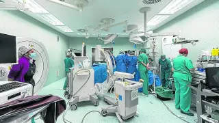 Servicio de Neurocirugía del Hospital Miguel Servert.