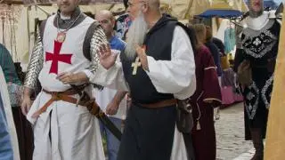 Una edición pasada de la Feria Medieval de Daroca