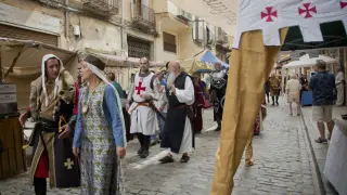 Una edición pasada de la Feria Medieval de Daroca