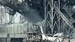 Almacenes de grano en Odesa bombardeados por Rusia.