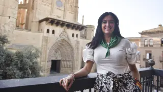 Lorena Orduna está a punto de vivir sus primeras fiestas como alcaldesa de Huesca.