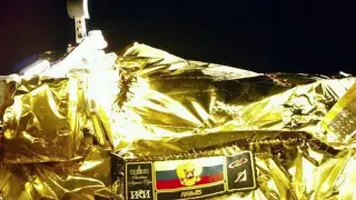 La nave rusa Luna 25, durante su lanzamiento, el pasado 15 de agosto.