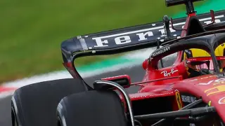 Carlos Sainz en el Gran Premio de Italia