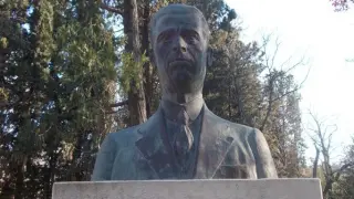 El Contencioso-Administrativo ordena al Ayuntamiento de Huesca retirar el busto del alcalde de la Dictadura Vicente Campo del parque Miguel Servet.