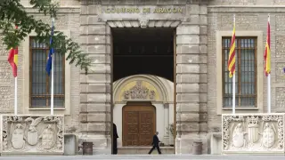 El edificio Pignatelli, sede del Gobierno de Aragón.