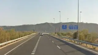 ARA-1, a su paso por Villafranca de Ebro.