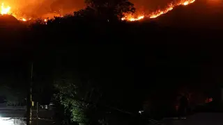 Varios incendios forestales azotan la provincia argentina de Córdoba