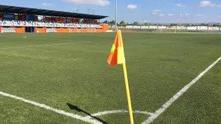 Campo de fútbol de Los Olmos de Binéfar.