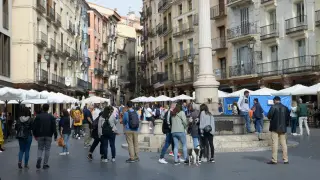 El suceso tuvo lugar en la Plaza del Torico de Teruel, en la imagen.