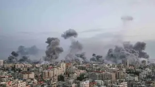 Bombardeos de Gaza