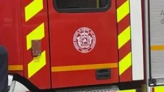 Nuevo camión de bomberos para el parque de Huesca, con capacidad para 3.000 litros de agua.