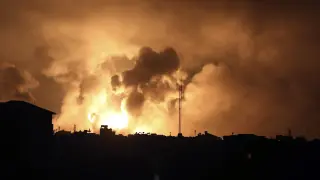 Ataque nocturno de Israel en Gaza