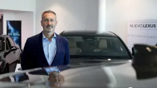 Luis Artal, delegado de Ganvam en Aragón y director gerente del Centro Porsche en Zaragoza