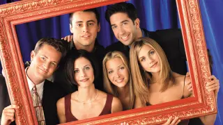Matthew Perry, junto a sus otros cinco compañeros de reparto: Jennifer Aniston, Courteney Cox, Lisa Kudrow, Matt LeBlanc y David Schwimmer