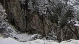 Refugio de La Renclusa con nieve. gsc1
