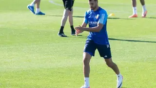 Sinan Bakis, en un entrenamiento reciente.