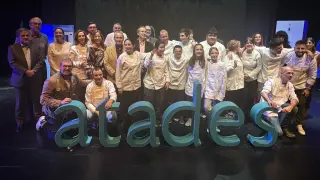 VIII Gala del Club Inclucina y Atades en el Teatro de las Esquinas de Zaragoza