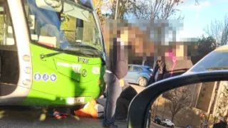 Cuarto atropello por un bus eléctrico en Zaragoza