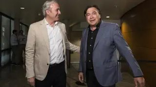 Tomás Guitarte y Jorge Azcón