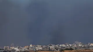 Decenas de muertos y heridos tras noche de intensos bombardeos en toda la Franja de Gaza MIDEAST ISRAEL PALESTINIANS GAZA CONFLICT