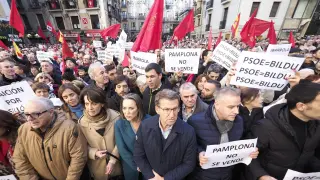 Concentración 'Pamplona no se vende'