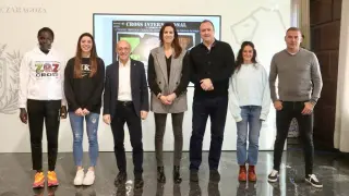 Presentación del II Trofeo Ibercaja Ciudad de Zaragoza de campo a través