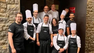 El equipo de chefs del Callizo.