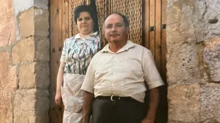 Maribel Gramisel y su marido, Antonio Mata, en los inicios de Casa Gervasio de Alquézar a mediados de los 80.