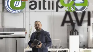 Pablo Murillo lidera la fabricación aditiva (3D) en el centro tecnológico Aitiip.
