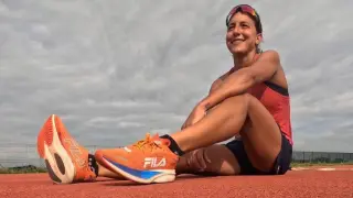 La triatleta brasileña Luisa Baptista en una imagen de archivo.