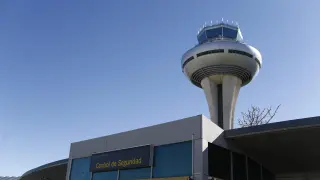 Aeropuerto de Barajas, vistas de torre de control, torre norte