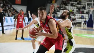 Foto del partido Manisa-Casademont Zaragoza, de la segunda ronda de la FIBA Europe Cup