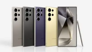 El Samsung Galaxy S24 Ultras está disponible en diferentes colores