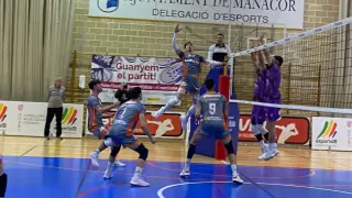 Foto del partido Conectabalear Manacor-Pamesa Teruel. de la Superliga de voleibol