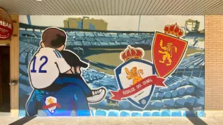 mural Real Zaragoza