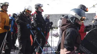 Así ha sido la vuelta del rey Felipe VI a la estación de esquí de Formigal
